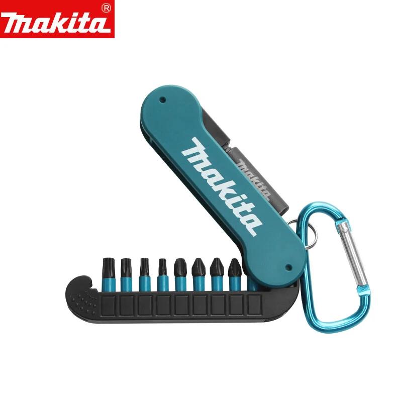 Makita E-15849 25mm Impact noir tournevis jeu d'embouts 10 pièces pilote électrique forets manchon p