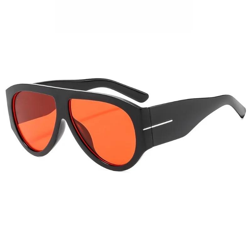 Nouvelles lunettes de soleil tendance surdimensionnées à monture large Y2K pour femmes, lunettes de 