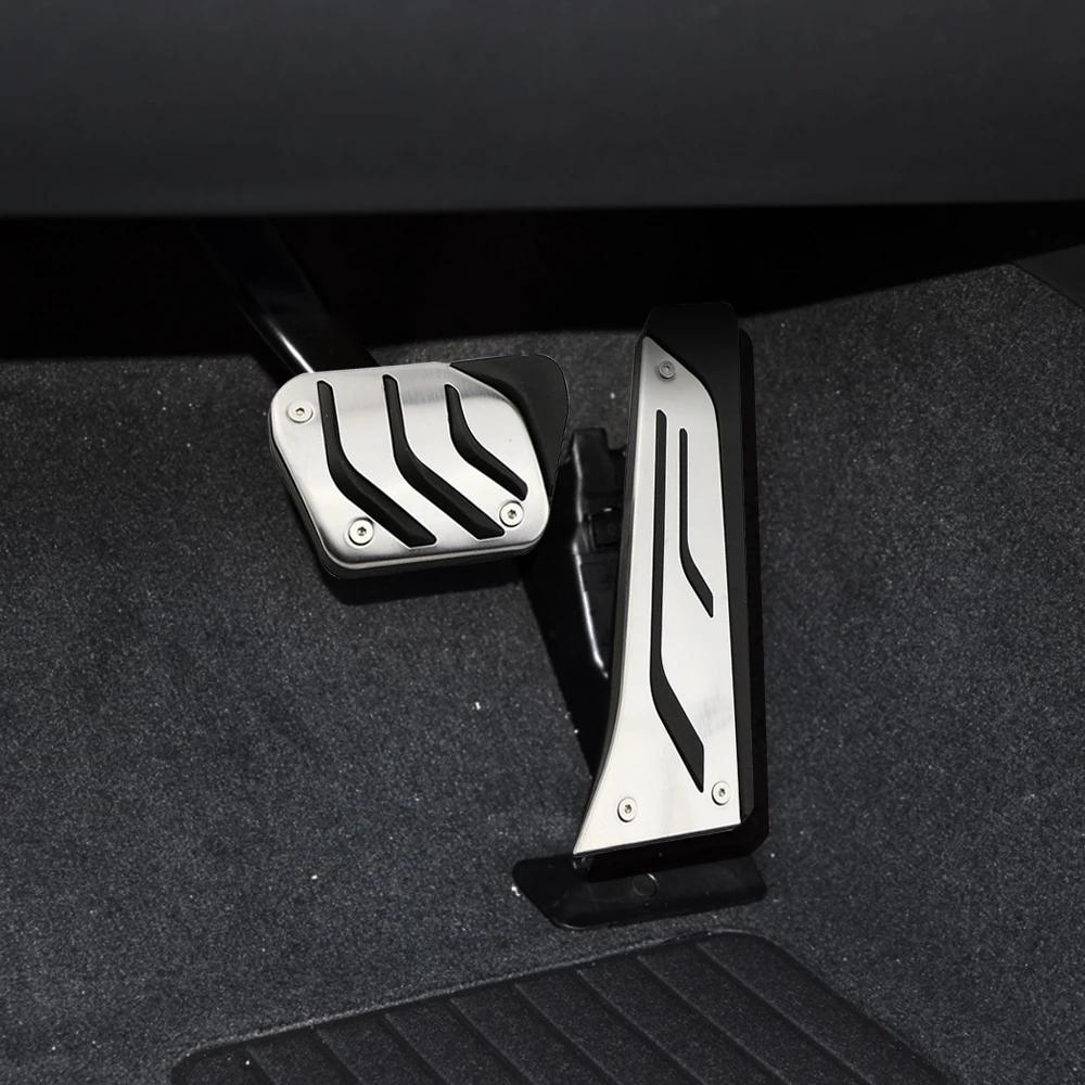 Pédales de voiture pour BMW série M 5 F10 F11 523i 528i 530i 535i 550i AT MT plaques de pédale autom