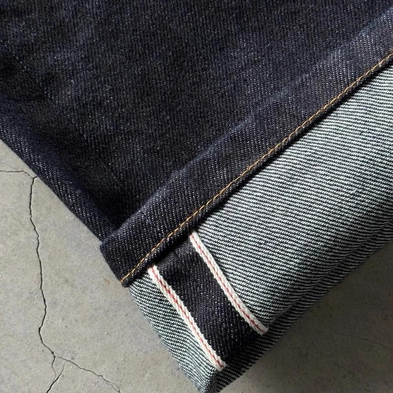 Y2K Baggy jeans fleur de cerisier lisière broderie Denim pantalon hommes femmes denim tissu américai