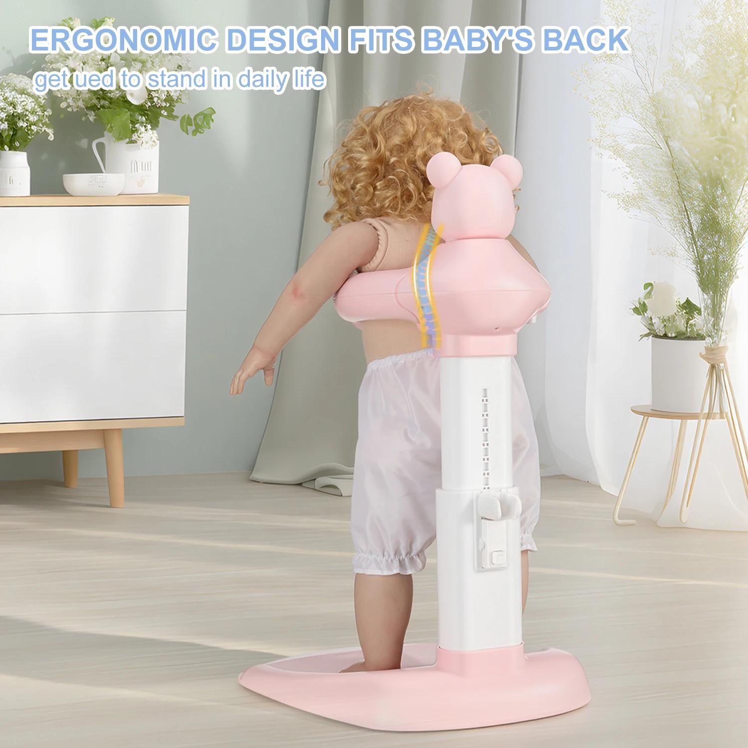 Support de bain pour bébé, Assistant de bain pour bébé, Support de bain avec hauteur et accoudoir ré
