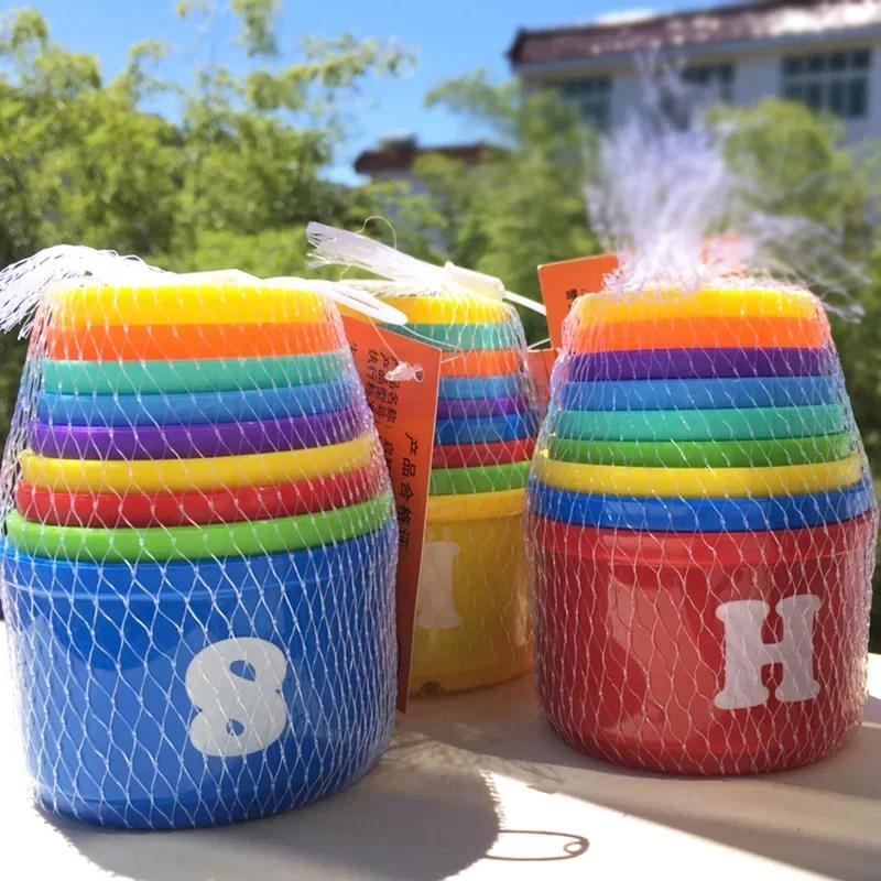 Jeu d'empilage tasse enfants jeu de société main vitesse compétition pli tasse avec chiffres lettres