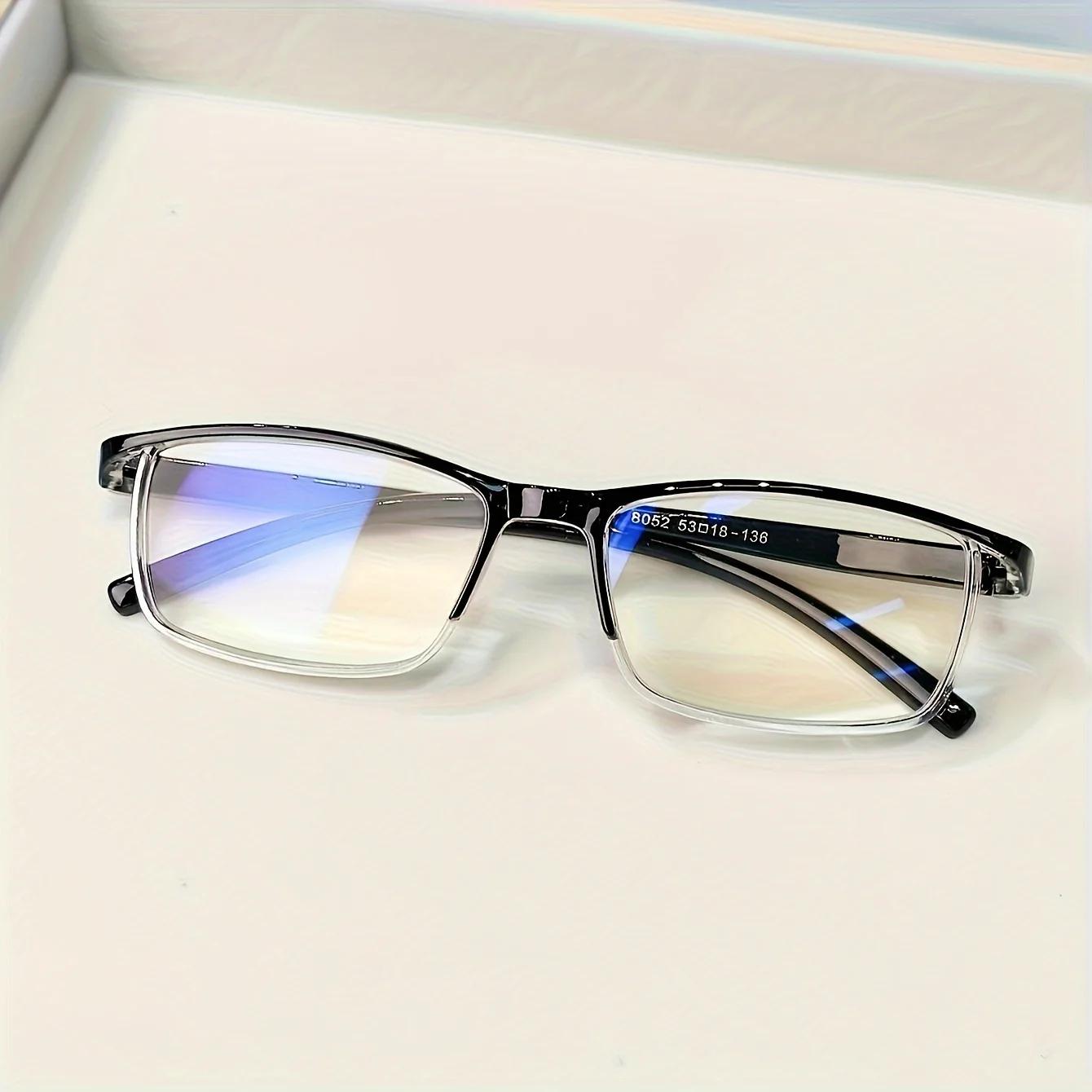 Lunettes de lecture à la mode, Design classique avec matériau PC, unisexe, expérience de lecture con