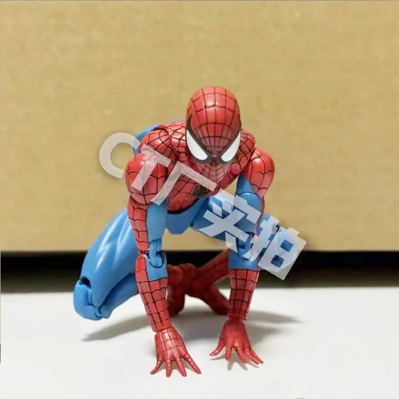 Nouveau CT jouets Spiderman Figure Mafex 185 Miles Morales 2099 Costume classique Spider-Man Figurin