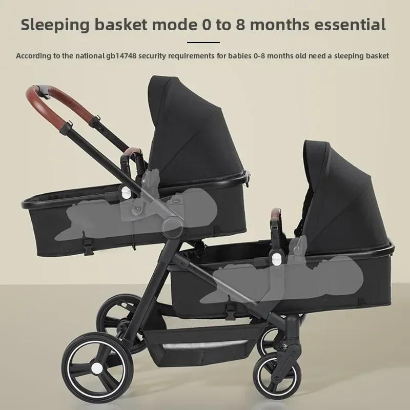 NOUVEAUX Coussinets jumeaux ultra-légers, coussinets multifonctionnels avec sièges auto, 3 en 1 plié