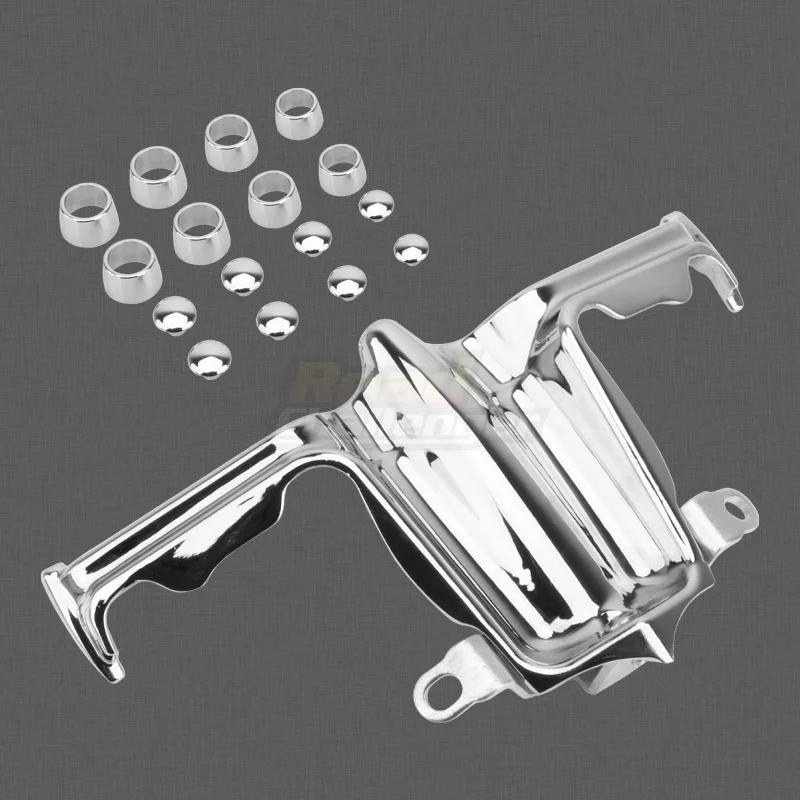 Couvercle d'accent de tappet/bloc de levage chromé, pour Harley Twin Cam Street Glide Road King modè