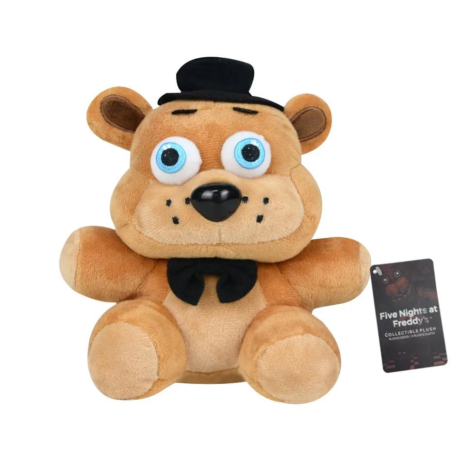 2025New FiveNight At Freddy Fnaf mignon jouets en peluche poupée Bonnie ours Foxy dessin animé poupé