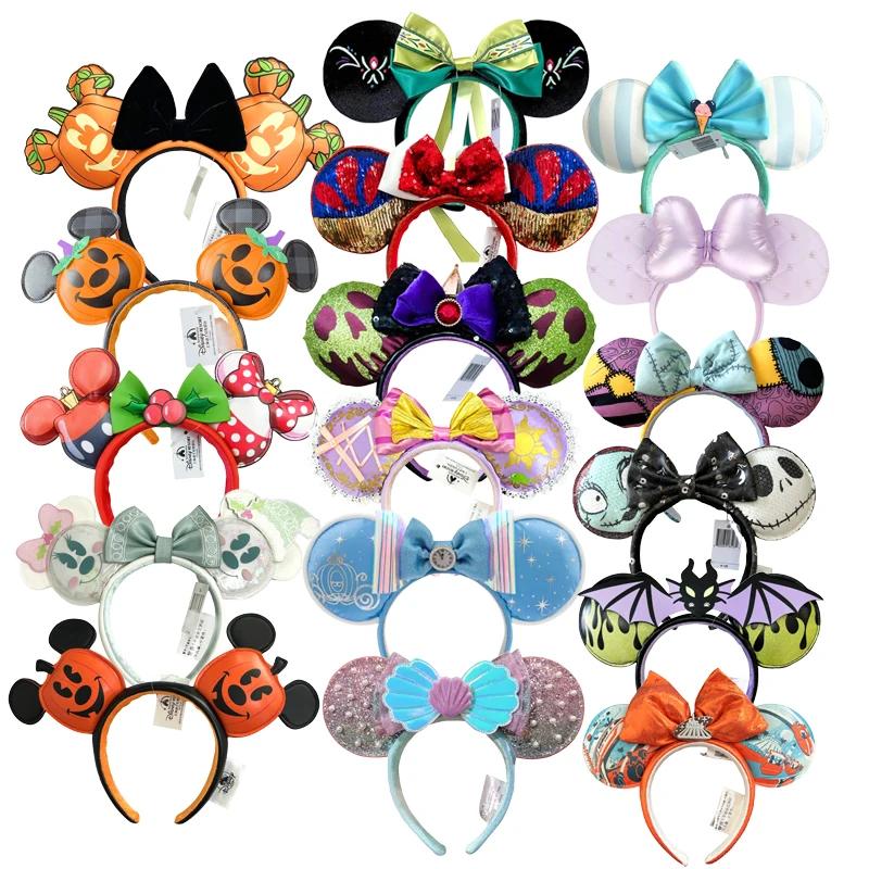 Bandeau oreilles de Mickey Mouse, vêtements de fête de noël et d'halloween, princesse Cosplay, acces