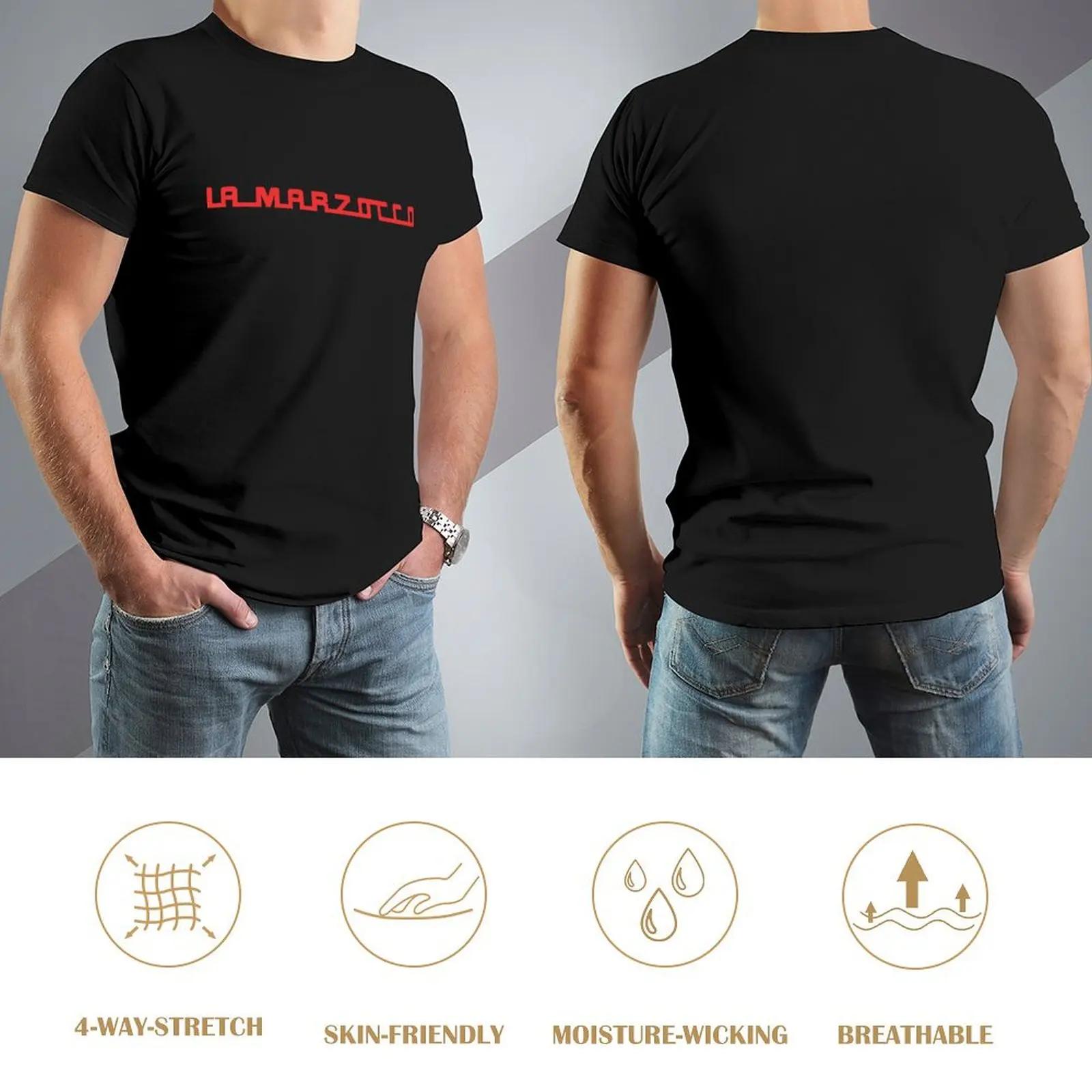 T-shirt de machine à café de marque LA MARZOCCO pour hommes, t-shirt anime, vêtements vintage à séch