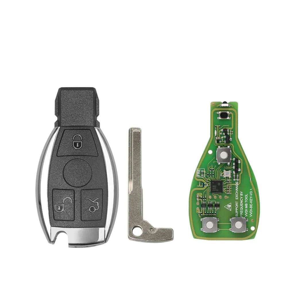 Xhorse – clé VVDI BE Pro XNBZ01EN, 2/3/4 boutons, pour Mercedes Benz V3.2, puce de clé à distance PC