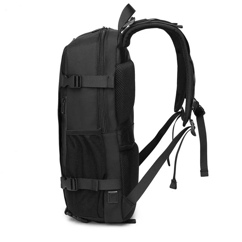 OZUKO hommes sac à dos grande capacité 16 pouces sacs à dos d'ordinateur portable USB charge adolesc