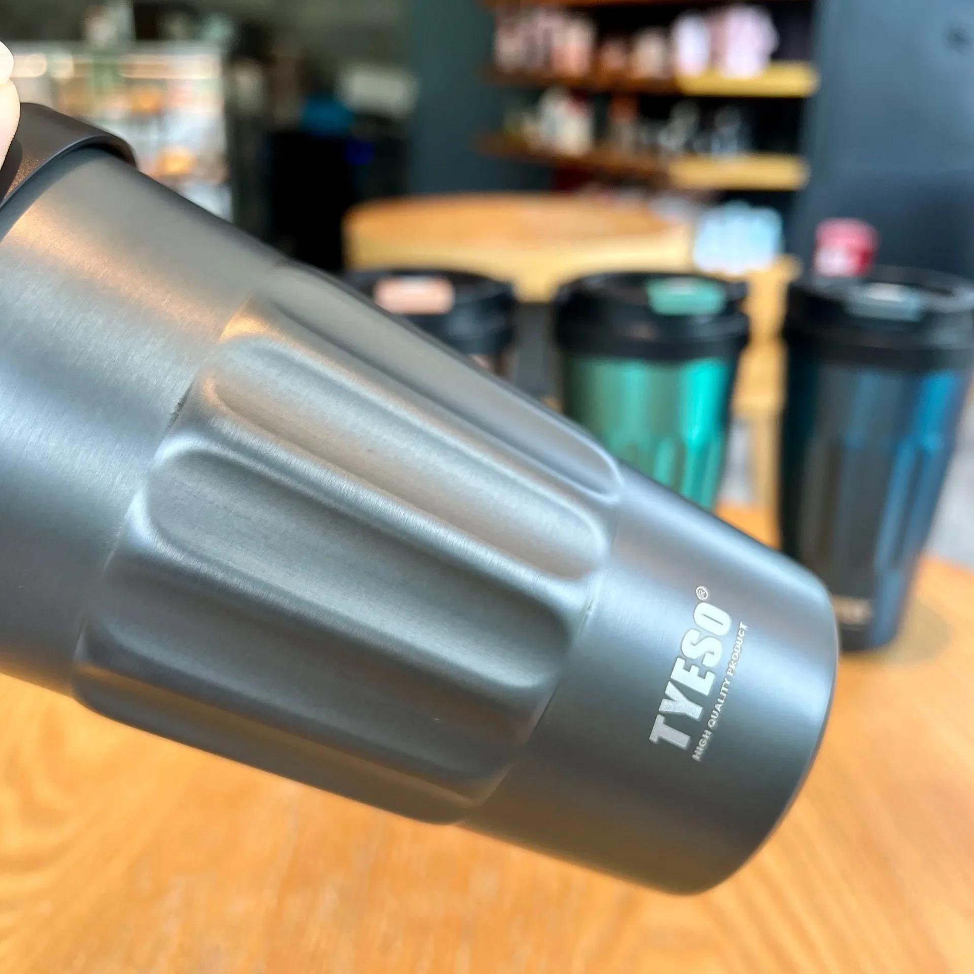 400 ml/500 ml TYESO flacons sous vide Thermos en acier inoxydable bouteilles d'eau tasse 304 Origina
