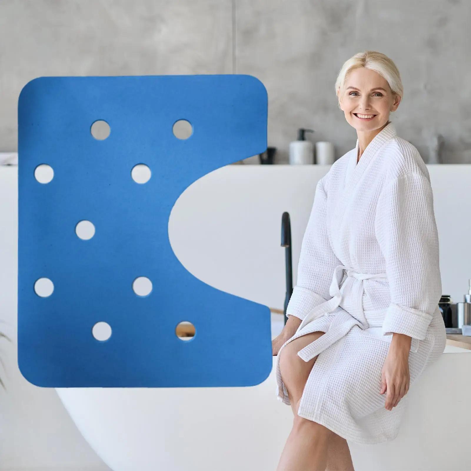 Coussin de siège de douche, tapis de chaise de bain, antidérapant, imperméable, pour personnes âgées