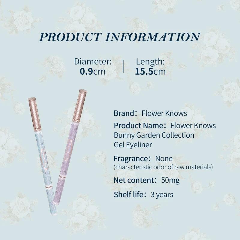 [NOUVEAU] Eyeliner gel de la collection Bunny Garden de Flower Knows