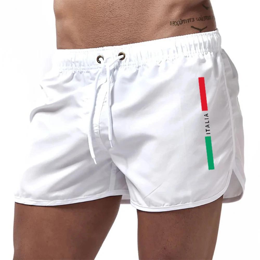 Nouveaux shorts de plage à séchage rapide pour hommes shorts de fitness maillots de bain d'été loisi