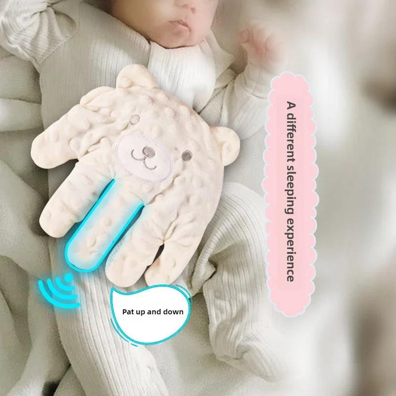 Coussin apaisant pour bébé, aide au sommeil pour nourrissons, paumes apaisantes, aide au sommeil pou