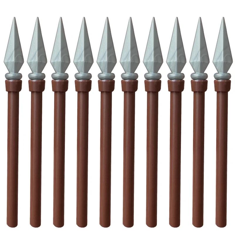 MOC – blocs de construction d'armes militaires médiévales, pièces de château, chevaliers, soldat, ép