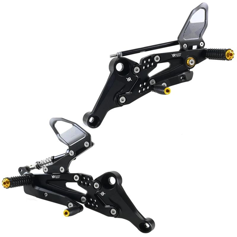 Repose-pieds arrière réglable CNC pour moto, pour Aprilia RS660/Tuono660 2021 2022 2023 2024 2025