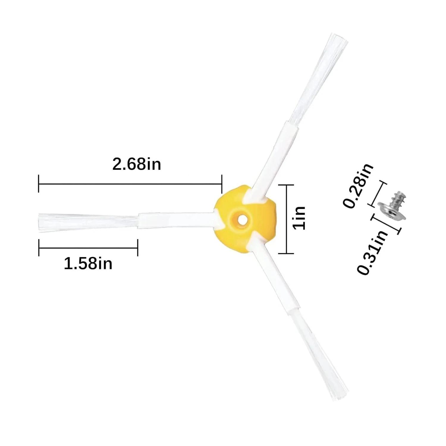 Brosse latérale pour iRobot Roomba série 600 700 694 692 690 680 660 665 651 650 614 760 770 780 776