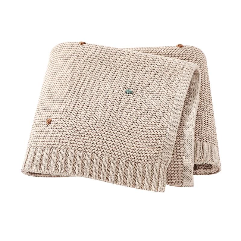 Couverture nouveau-né 90x70cm en coton ultra doux - lange d'emmaillotage et drap de couette pour bébé