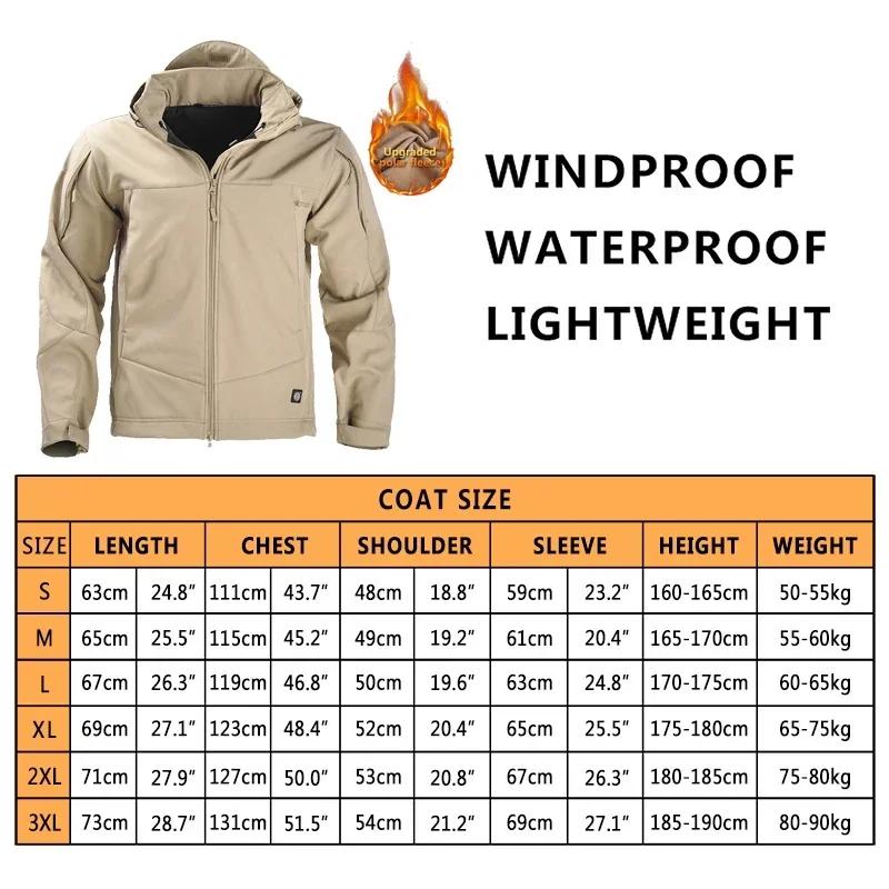 HAN WILD-Veste Softshell Coupe-Vent pour Homme, Manteau Thermique de Randonnée, Vêtements d'Escalade