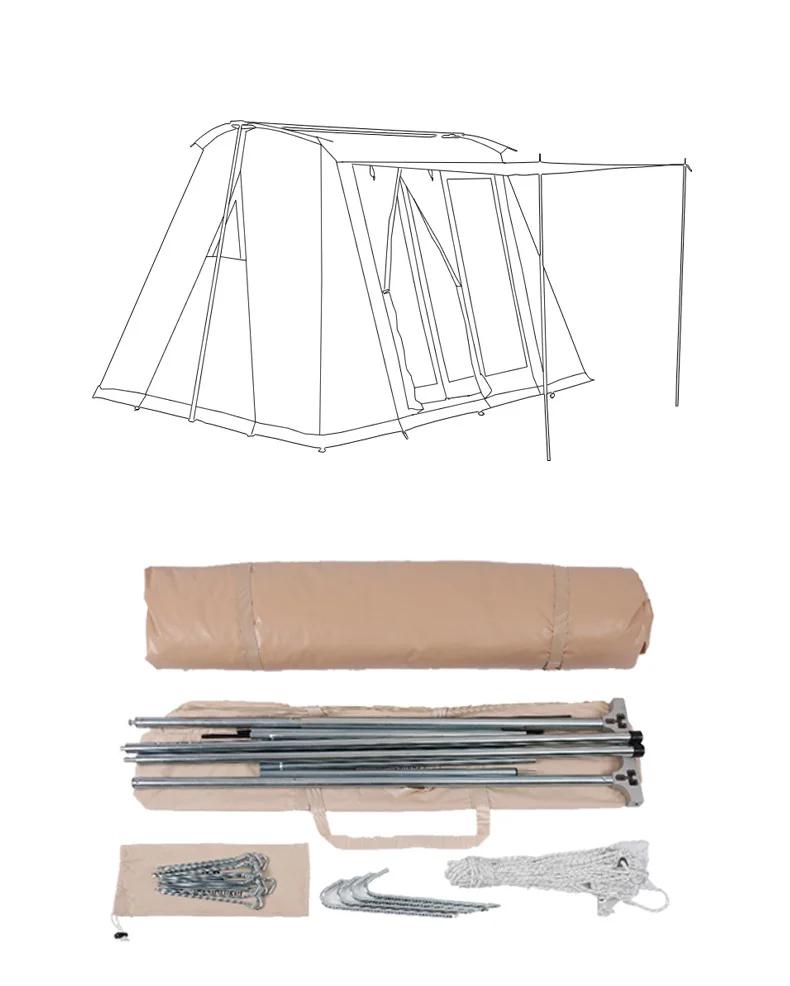 Mountainhiker – mobilier d'extérieur avec fenêtres, tente imperméable, coupe-vent, pare-soleil Uv, a
