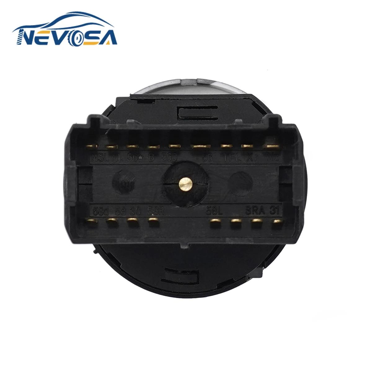 NEVOSA 1C 0941531 Interrupteur de commande de phare antibrouillard de voiture, pour Volkswagen VW