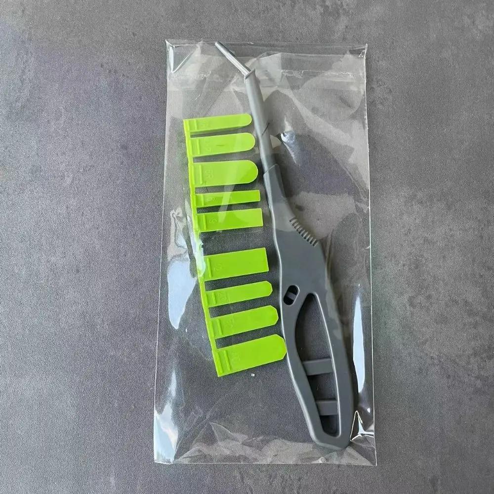 Grattoir d'angle de colle de verre, épandeur de scellant, outil de réparation de joint de carrelage