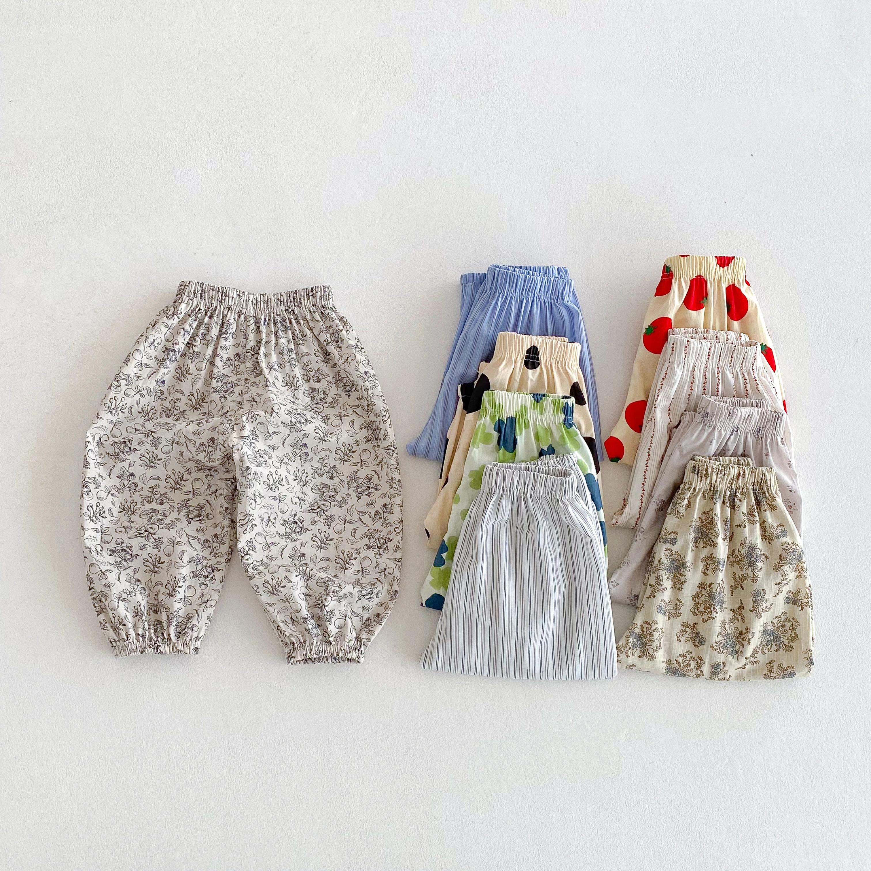 Pantalon d'été résistant aux moustiques pour enfants, vêtements d'extérieur, nouveau pantalon imprim