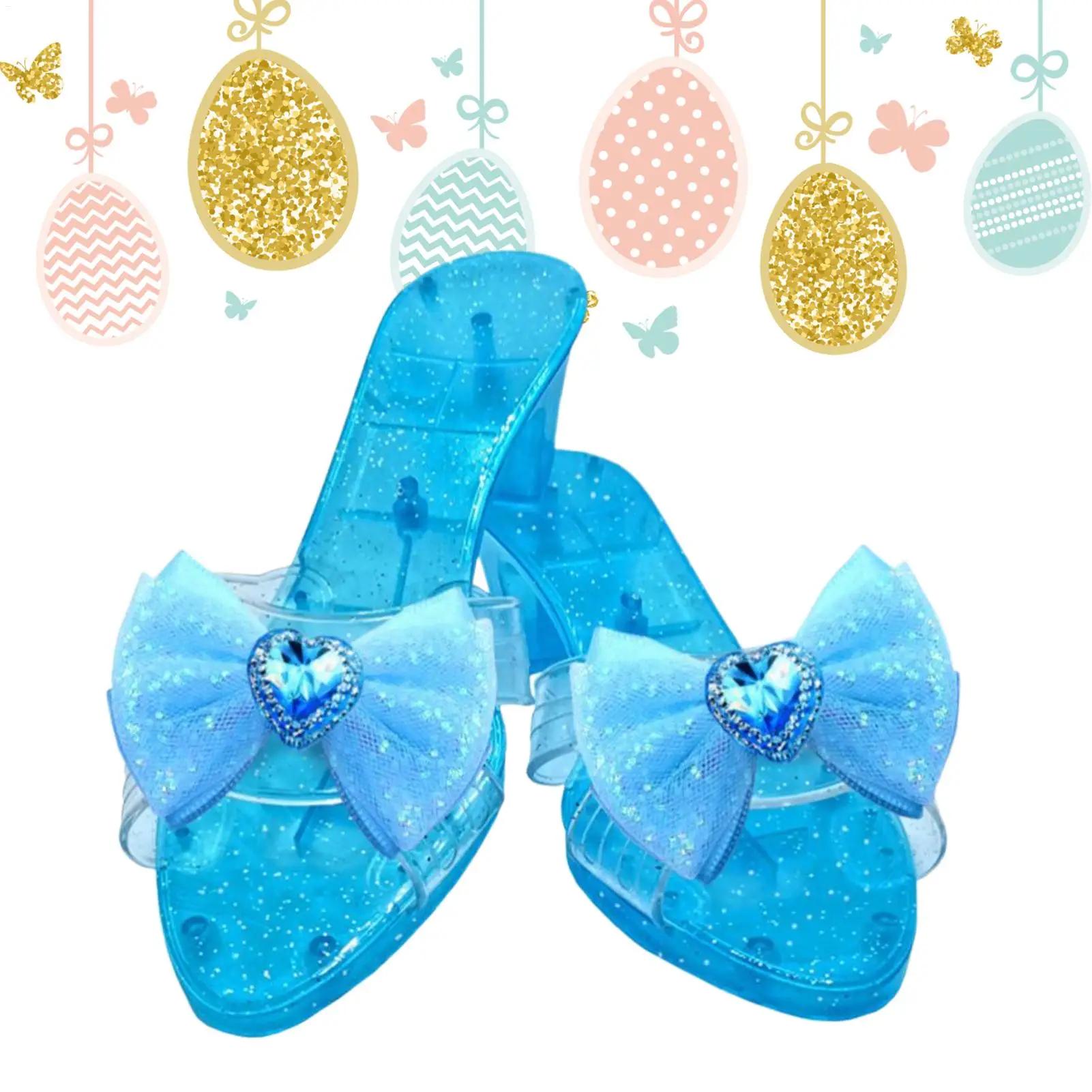 Chaussures de princesse en cristal, accessoires de Cosplay, talons hauts, jeux de maison pour mascar