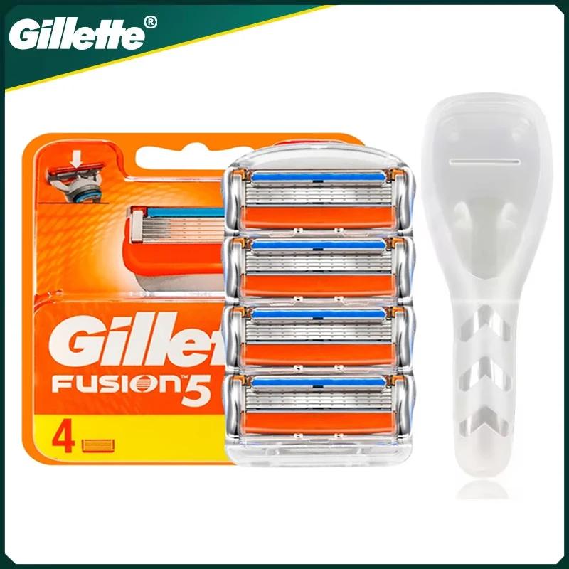 Gillette-Rasoir électrique à 5 couches pour hommes, soins de sécurité du visage, remplacement manuel