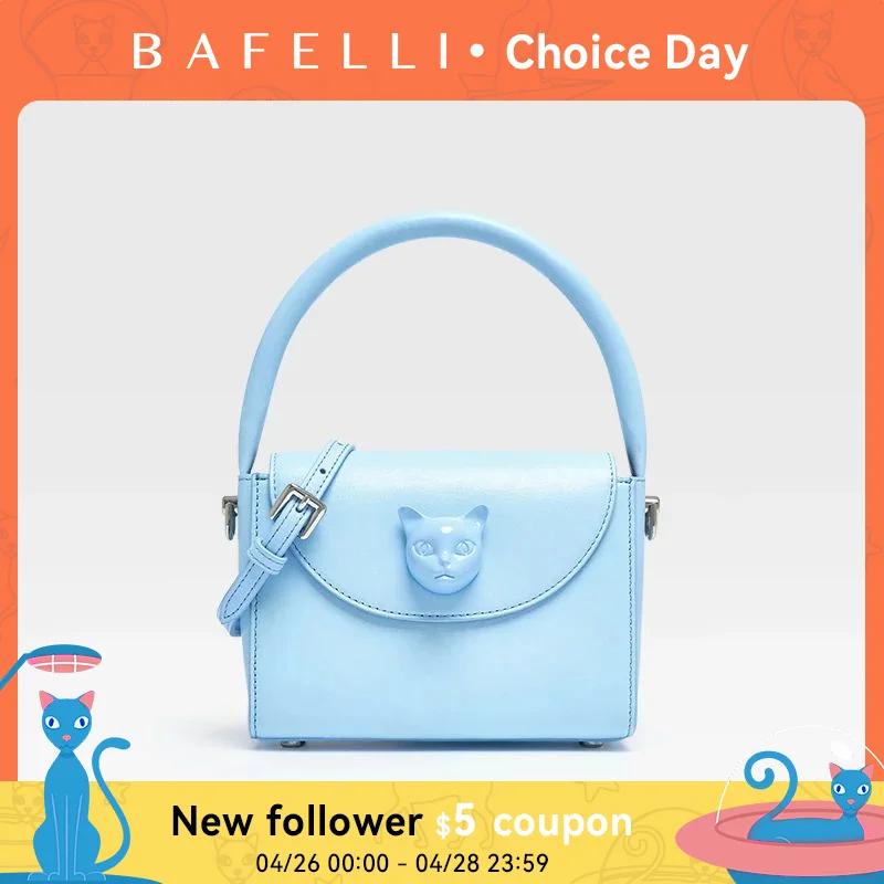 ORIGINAL BAFELLI sac femmes 2025 nouveaux petits sacs à main en cuir marque de mode de luxe bandouli