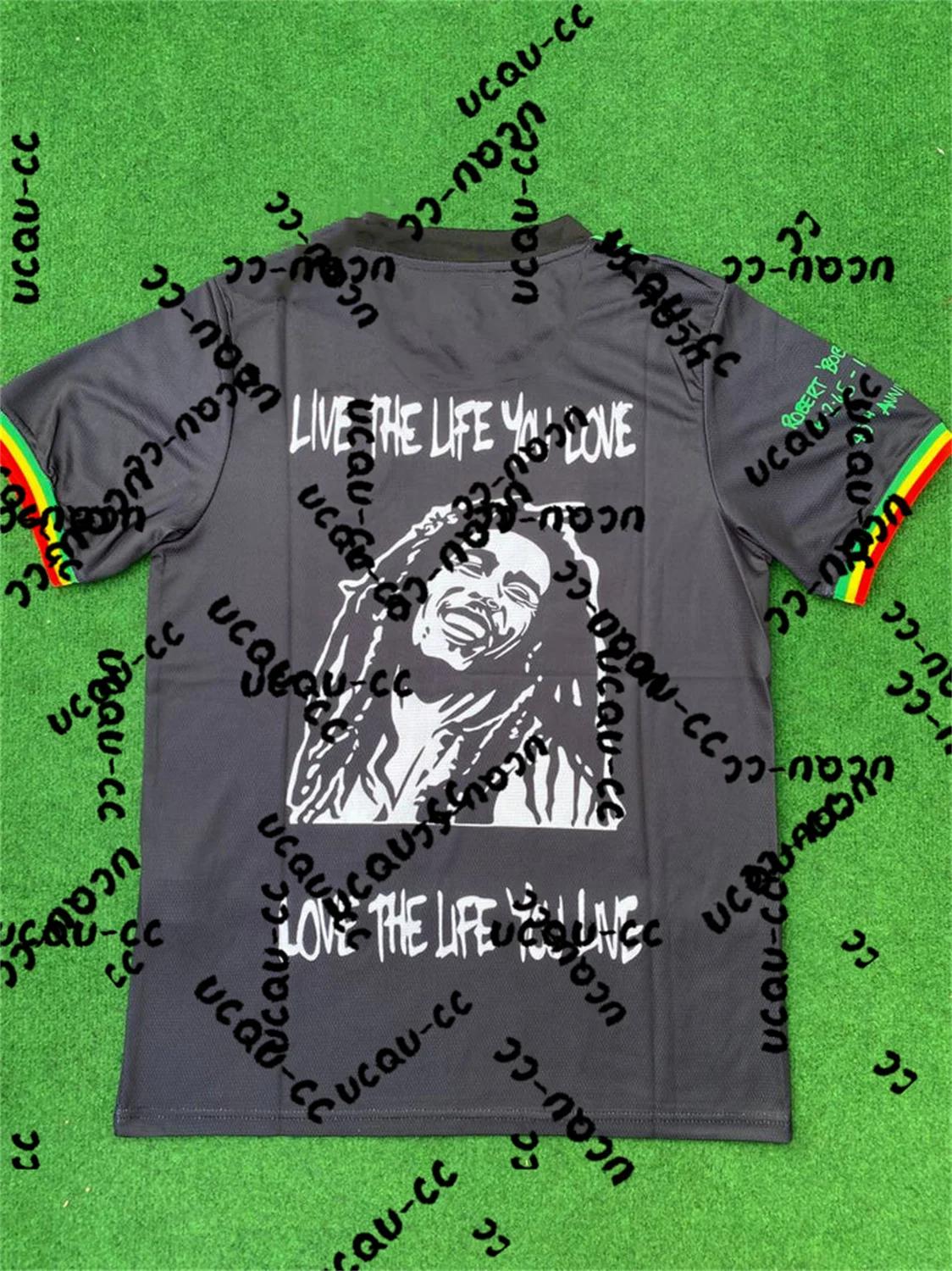 Maillot de football pour homme Ajax 2026, T-shirt de football, Édition spéciale Bob Marley, Vêtement