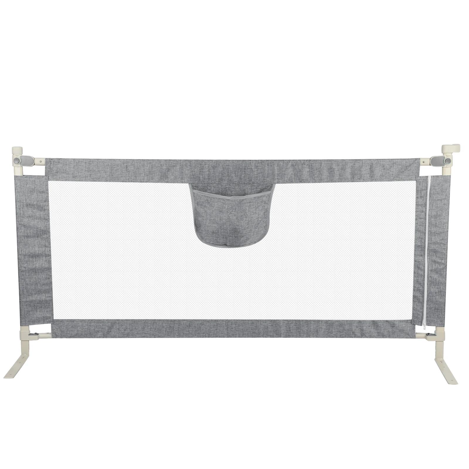 Barrière de Lit Extra-Large de Protection de Lit pour Tout-Petit Accessoire de Chambre pour Garçons 