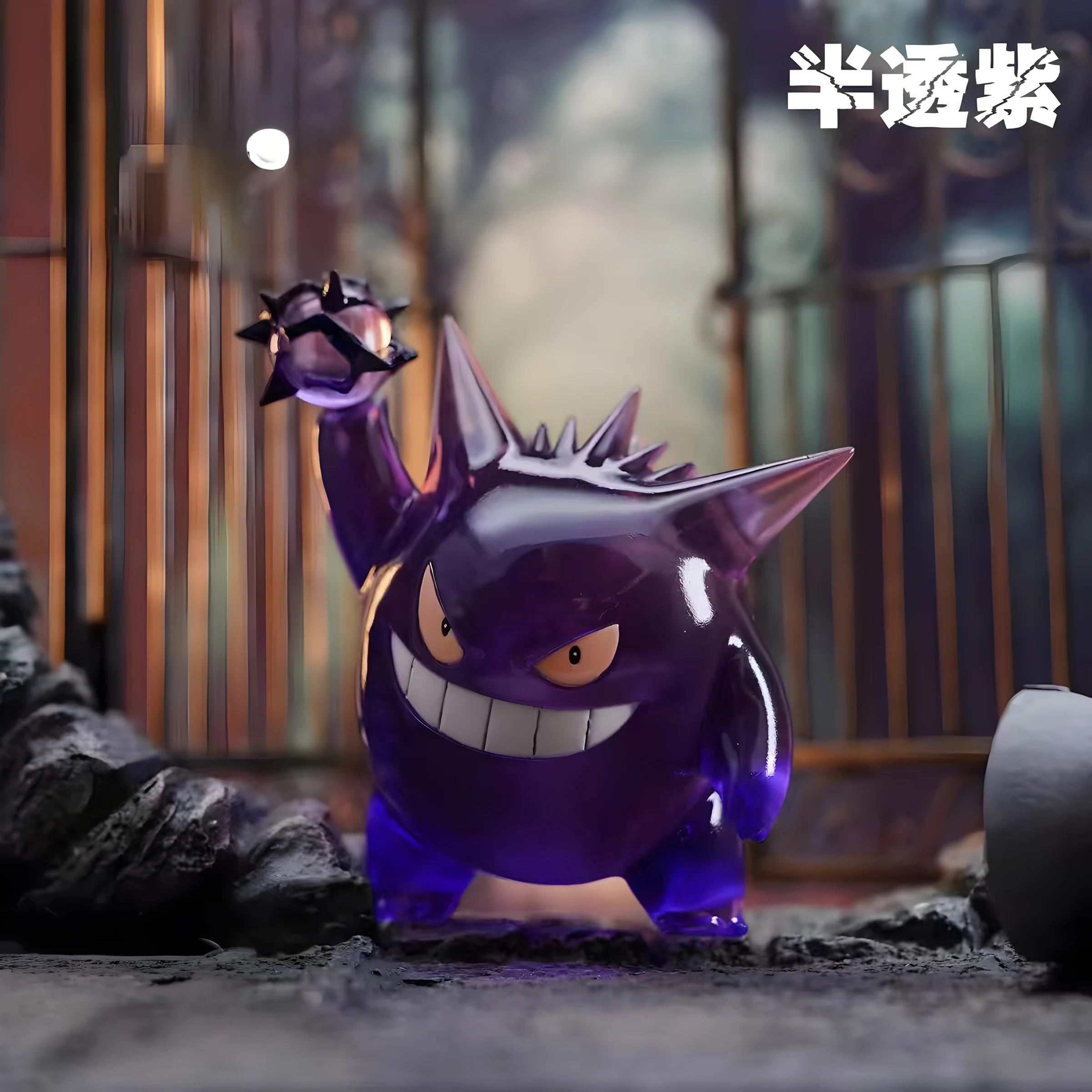 Figurine Pokemon Gengar, modèle d'anime japonais, Mini jouet figurine d'action pour décorations de v