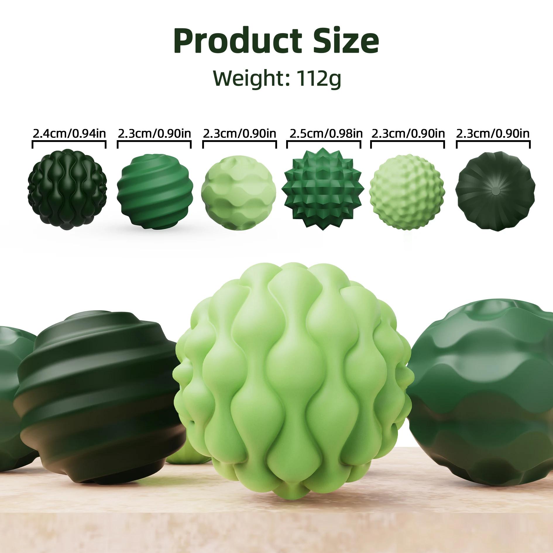 Boules magnétiques EDC, 6/12 pièces, jouets anti-Stress, anxiété, jouet sensoriel, balles magnétique