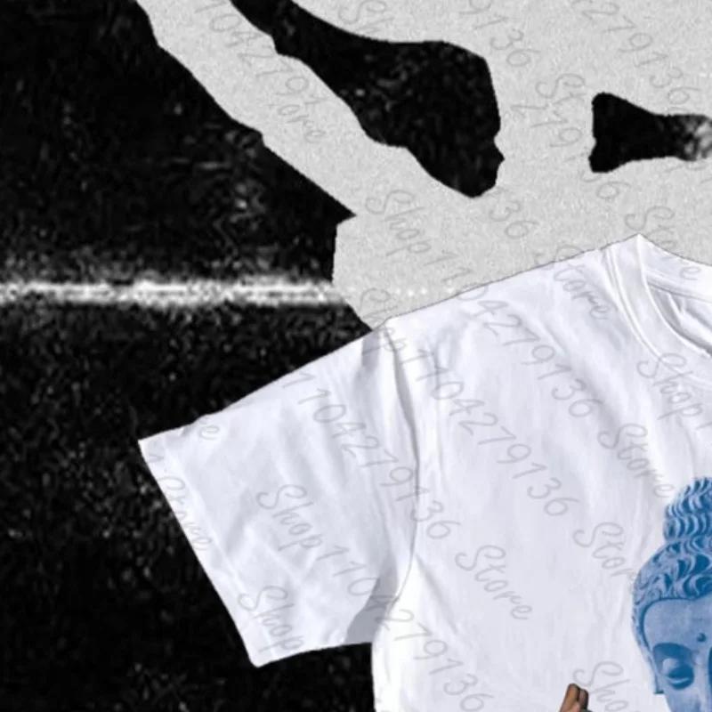 T-shirts Esthétiques Gothiques Vintage pour Femmes, Tops Imprimés Grunge Punk, Vêtements Y2K, T-shir