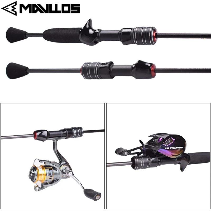 Mavllos délicatesse pointe solide canne à filer leurre 0.6-8g/0.8-10g rapide ultraléger carbone UL p