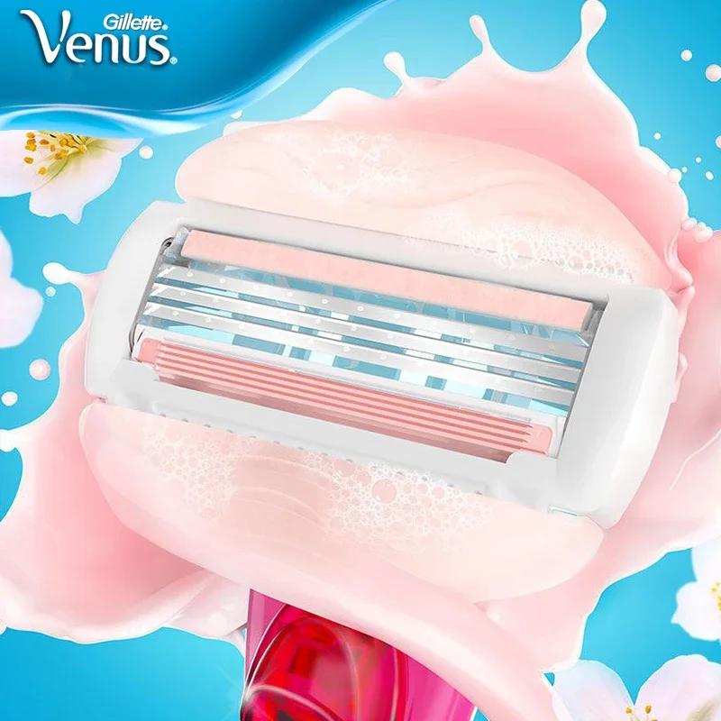 Gillette Venus femmes lames de rasage rasoir de sécurité visage bras jambe épilateur barbier rasoir 