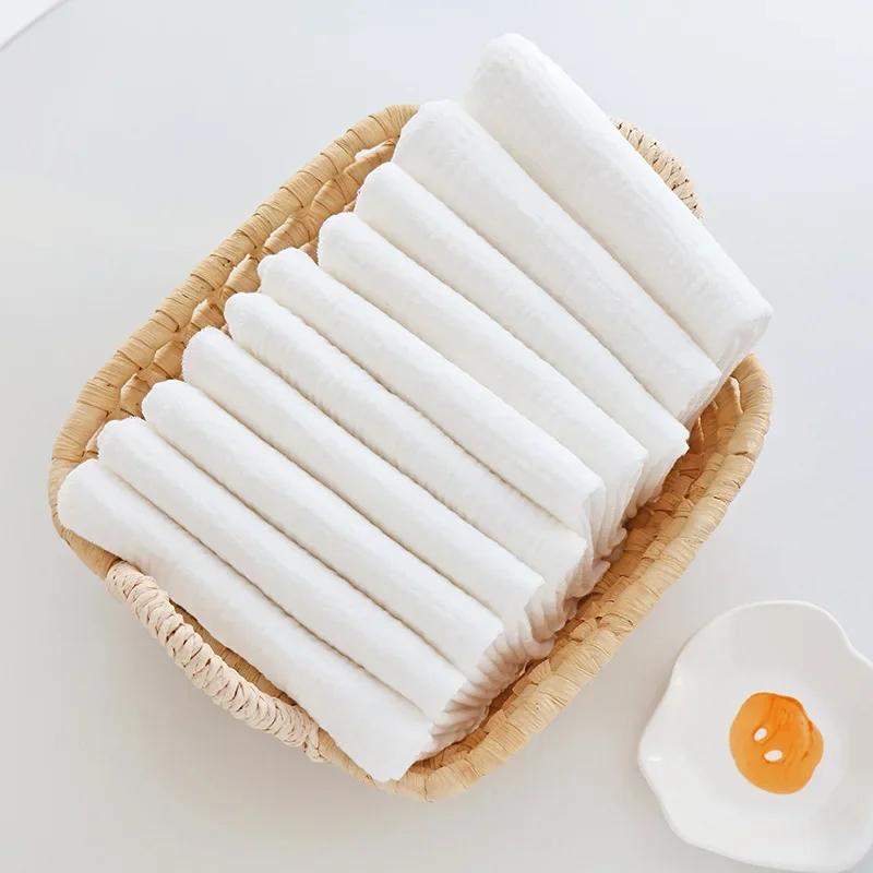 Couches pour bébé 100% coton, 10 pièce/paquet, housse en tissu lavable et réutilisable pour nouveau-