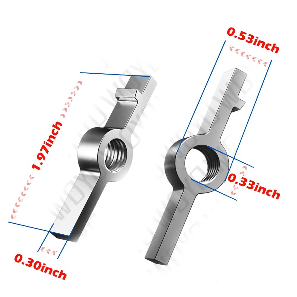 2/6/10/18 pièces Fixations métalliques pour remplacement de bouton de vitesse de salariés Land Rover