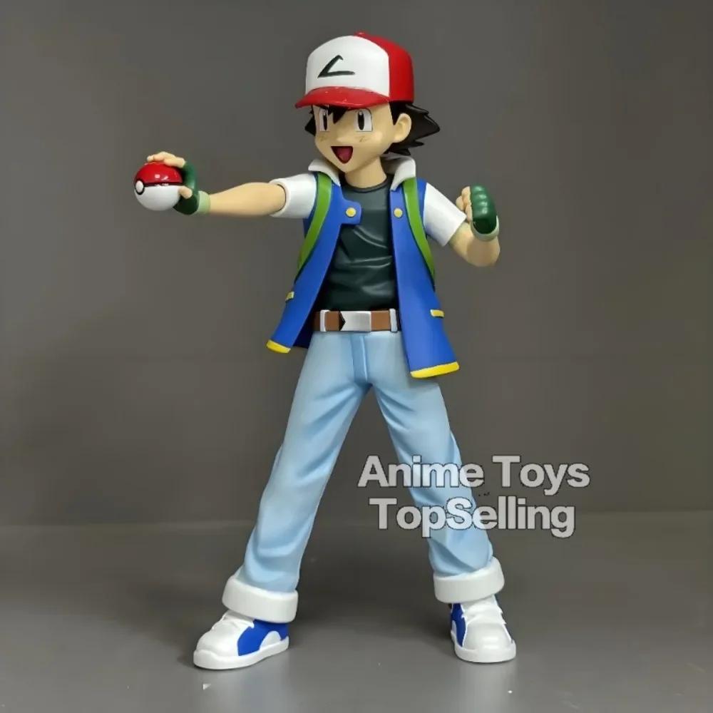13 cm/5.1in Anime Pokemen Figure Ash Ketchum figurines d'action Pvc Collection modèle jouets pour en