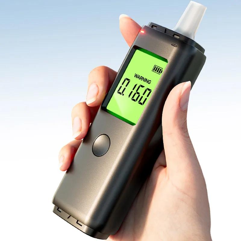 Alcootest rechargeable ZW |   Précision de qualité professionnelle |   Testeur d'alcoolémie portable