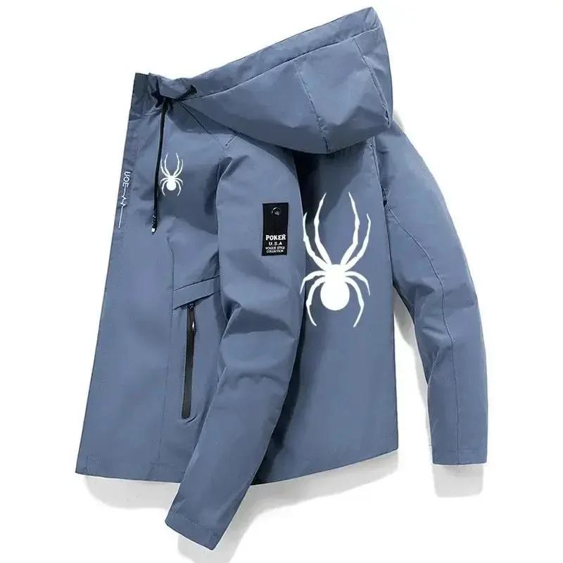Veste de sport coupe-vent à capuche pour homme 2026 – Manteau d'entraînement extérieur de haute qual