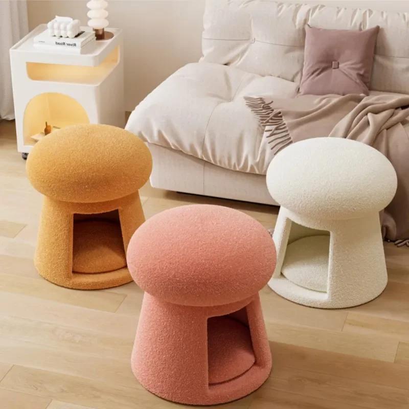 Nid de chat chaussure tabouret à langer tabouret bas entrée Foyer tabouret de rangement entrée chaus