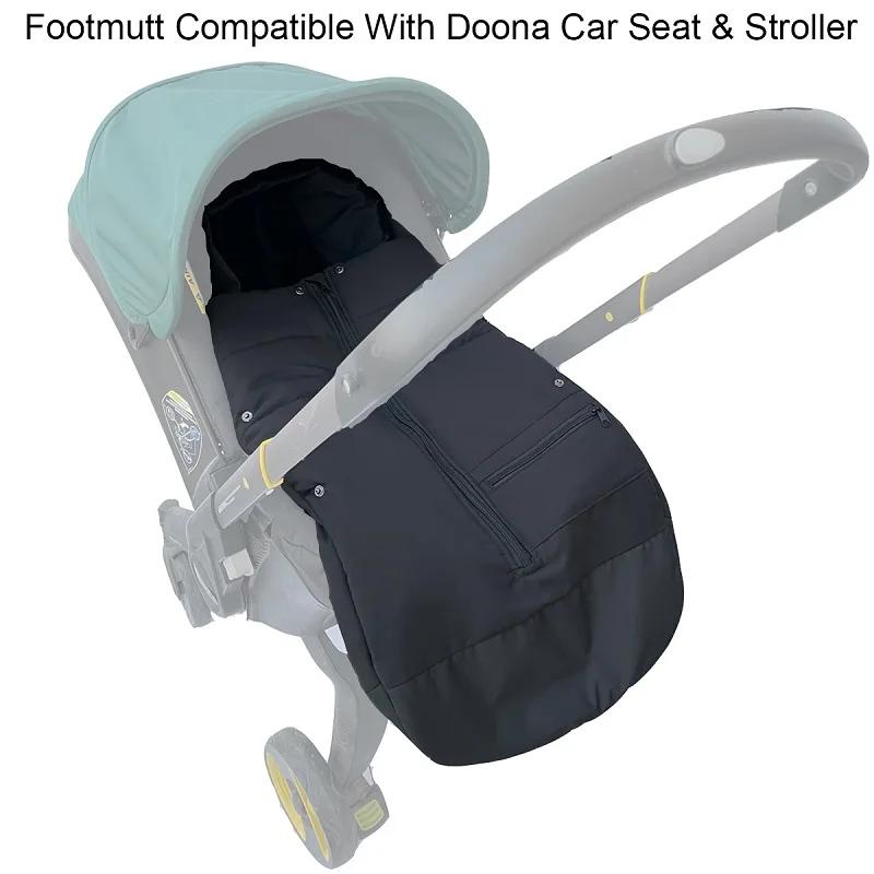 Accessoires de poussette chancelière imperméable chaude Compatible avec la poussette Doona, siège de