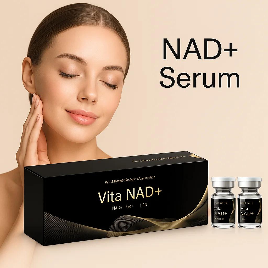 Sanendi NAD + série exosomes sérum pour le visage acide hyaluronique Lifting Peptide Dr.Pen sérum co