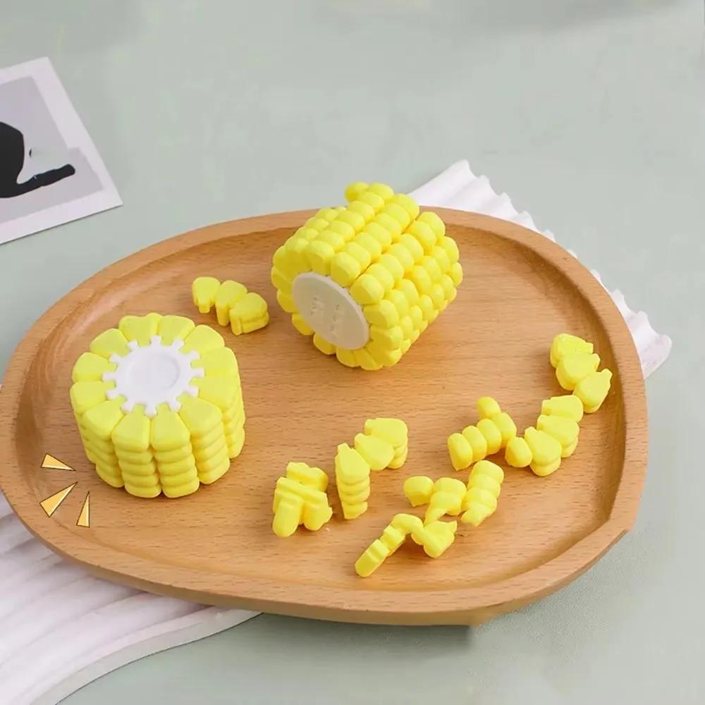 Jouets amusants, impression 3D, Cube magique de maïs, anti-Stress, Puzzle Tetris, originalité, jouet
