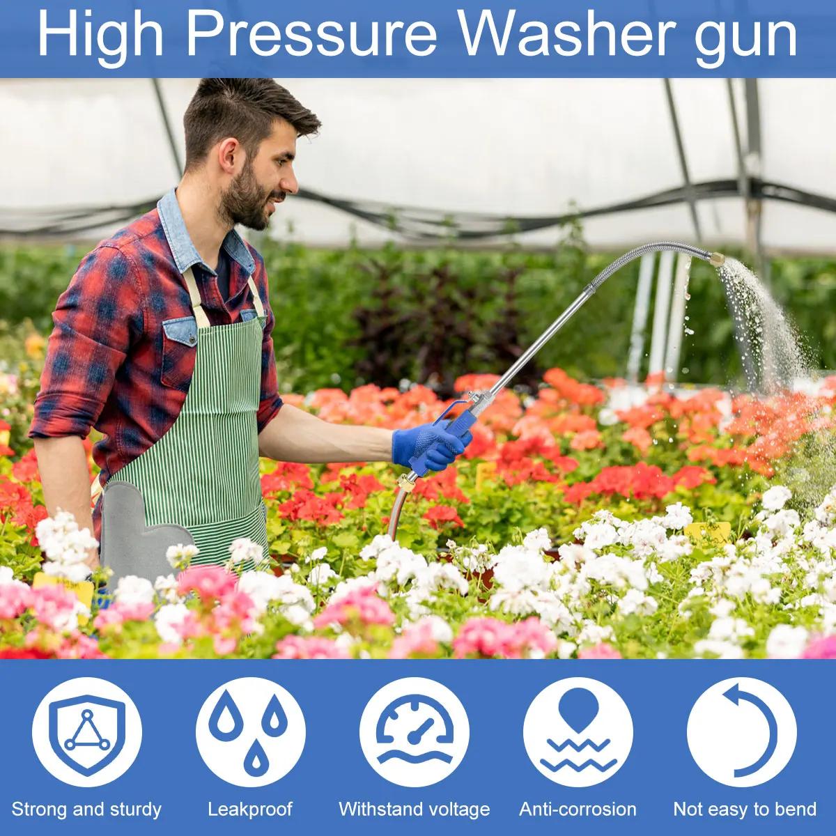 Buse de lavage à haute pression, buse de Jet, laveuse électrique Portable avec 2 buses, outil de pul