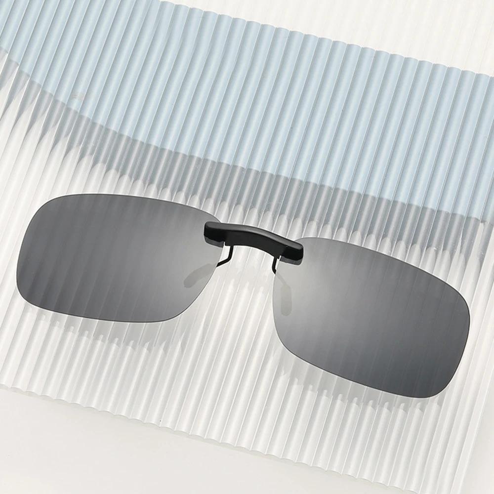 KLASSNUM-Lunettes de soleil polarisées sans monture pour hommes et femmes, verres à clipser étroits,